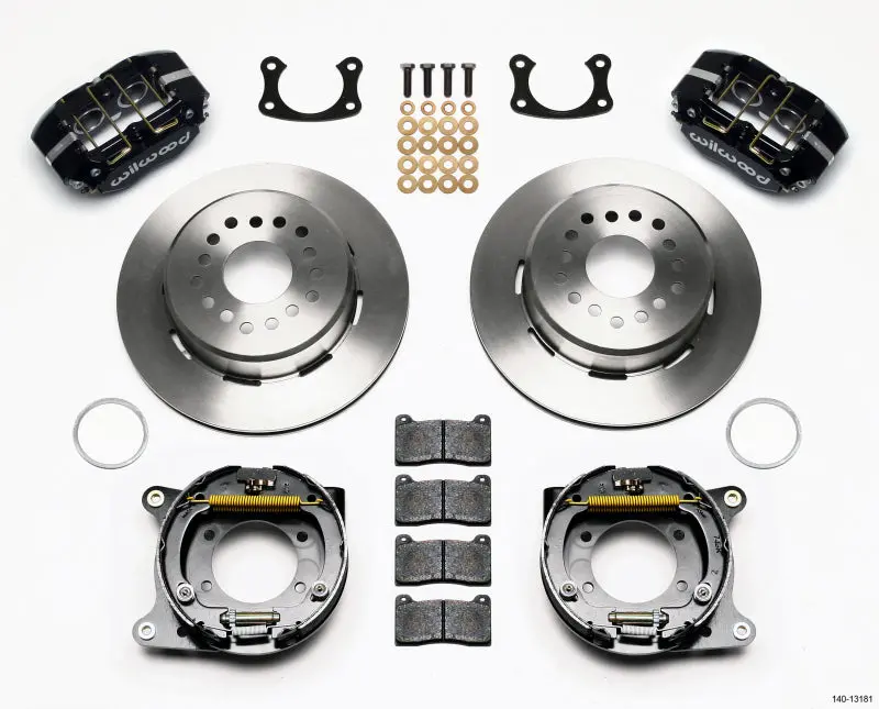 Wilwood Dynapro Lug Mount P/S Park Brake Kit New Big Ford 2.50In Offset 1
