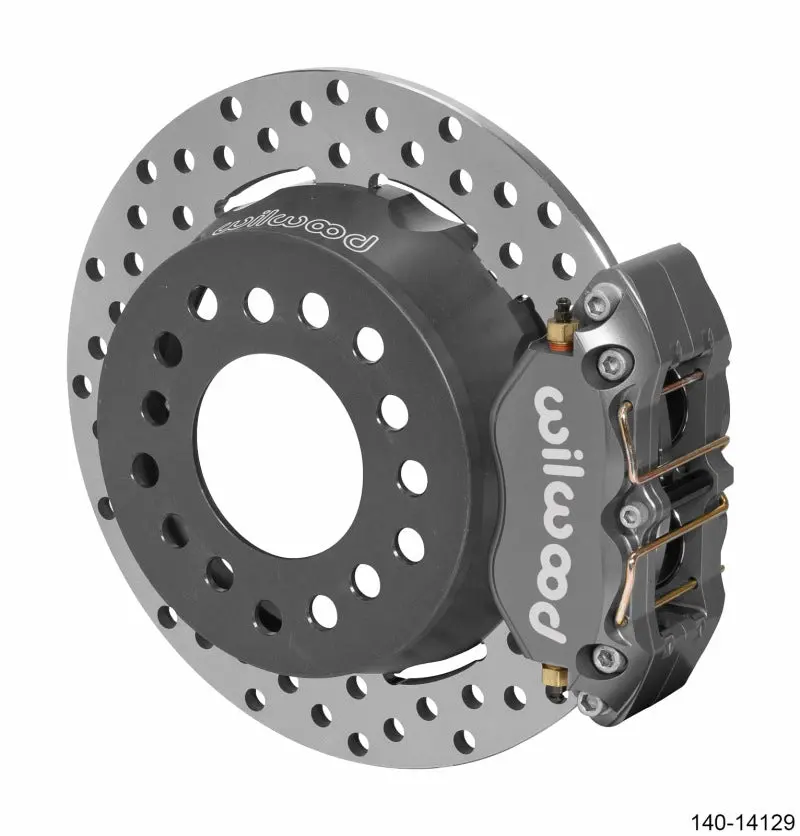 Wilwood Dynapro Lug Mount Rear Dynamic Kit Sa Drilled Big Ford New Style 2.50In Offset 1
