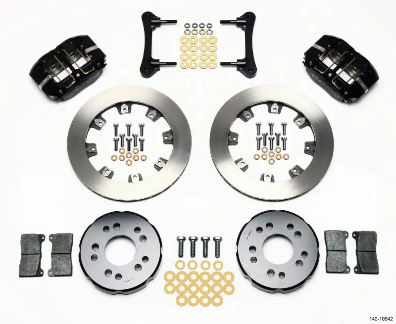 Wilwood Dynapro Radial Front Drag Kit 11.75In Vented 2005-2014 Mustang 1