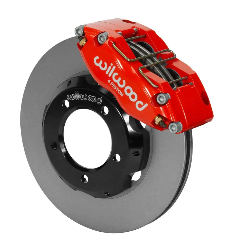 Wilwood Dynapro Radial Front Kit 11In Rotors Red 61-67 Jaguar Xke W/ Lines 1