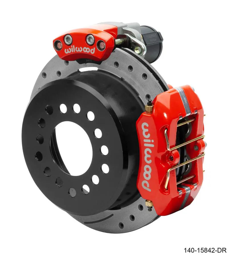 Wilwood Epb/Fdp-Lp Rear Kit 11In. Big Ford - Srp, Red 1