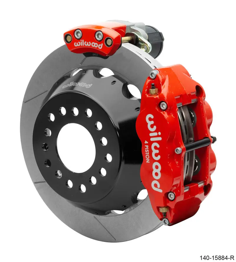 Wilwood Epb/Fnsl Rear Kit 12.88In. Big Ford - Red 1