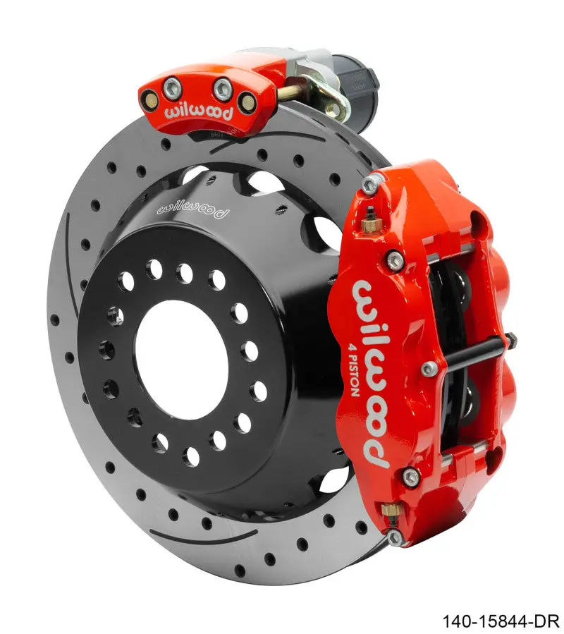 Wilwood Epb/Fnsl Rear Kit 12.88In. Big Ford - Srp, Red 1