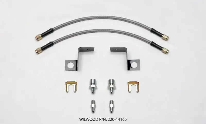 Wilwood Flexline Kit 14 Inch -3 3/8-24 If 1/8 Npt Straight 1