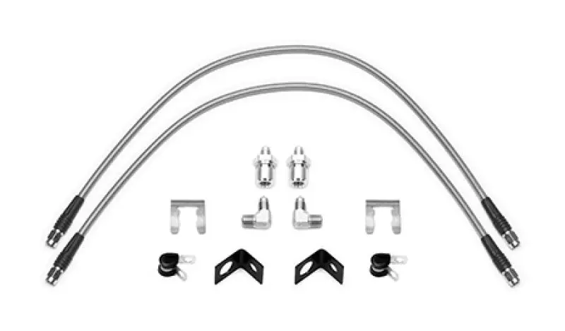 Wilwood Flexline Kit 25 Inch 3/8-24 To 90 Degree 1