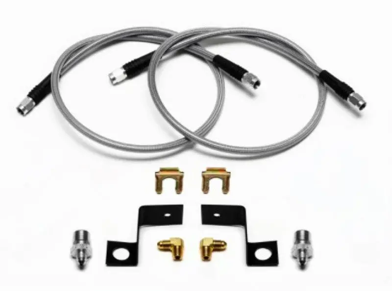 Wilwood Flexline Kit 30 Inch -3 M10-1.0 If 1/8 Npt 90 Degree 1