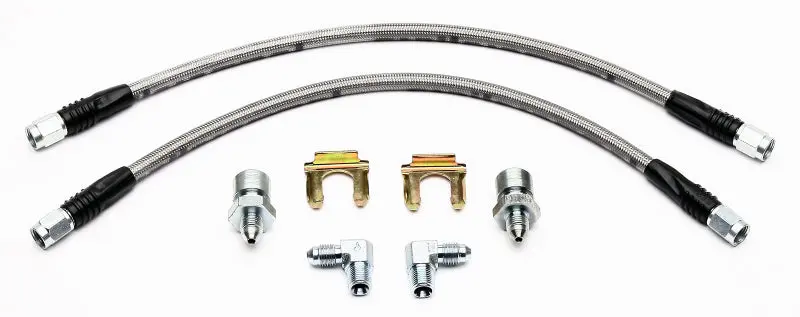 Wilwood Flexline Kit 64-72 Most Gm W/ Dls Forged Dynalite Or Sl6 Front Caliper 1