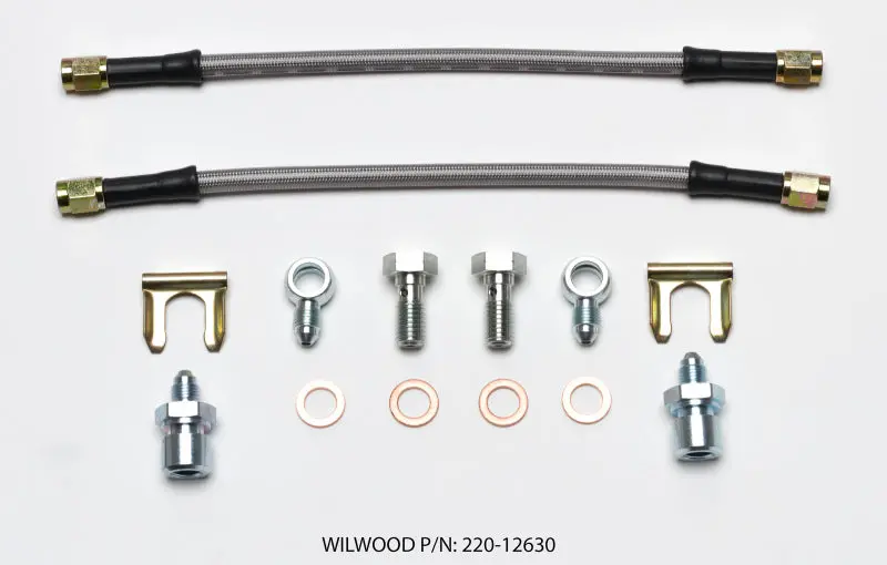 Wilwood Flexline Kit D52 Caliper 10In W/ Banjo 10Mm -3/8-24 Chassis 1