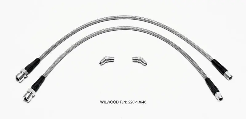 Wilwood Flexline Kit Front 07-11 Bmw 3 Series 1