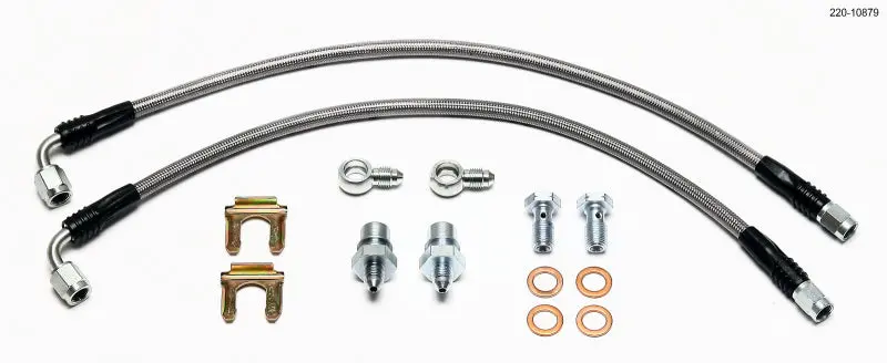 Wilwood Flexline Kit Rear Mini Cooper W/ Combination Parking Brake Caliper 1