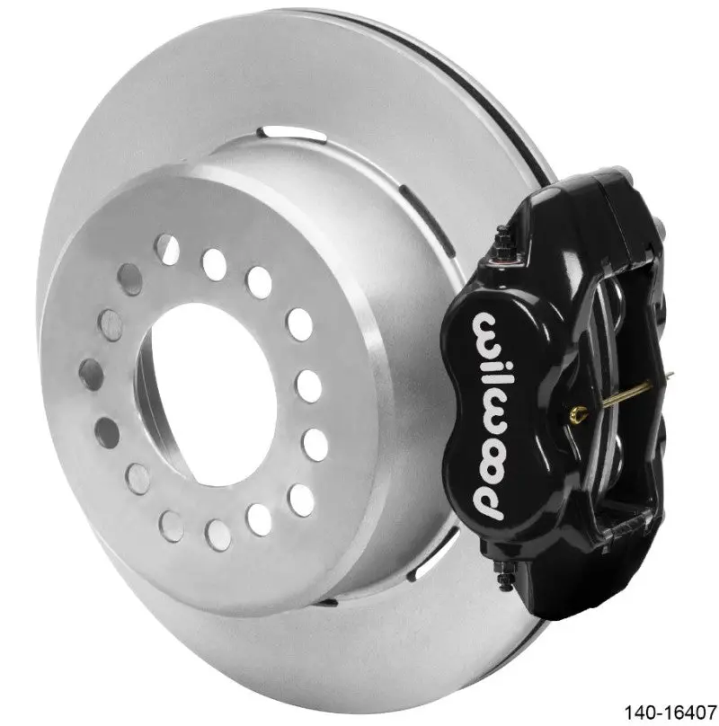 Wilwood Ford Explorer 8.8In Rear Axle Dynalite Disc Brake Kit 12.19In Rotor -Black Caliper 1