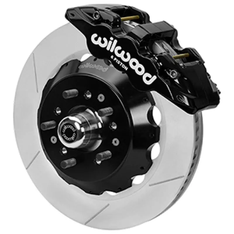 Wilwood Forged 6 Piston Superlite Caliper, Gt 72 Vane Vented Spec37 Slotted Rotor - 14.00X1.25 1