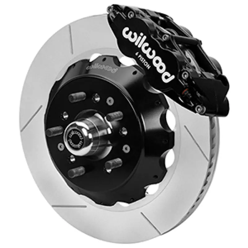 Wilwood Forged 6 Piston Superlite Caliper, Srp 72 Vane Vented Spec37 Slotted Rotor - 14.00X1.25 1