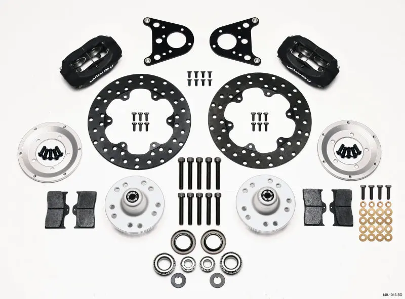 Wilwood Forged Dynalite Front Drag Kit Drilled Rotor Art Morrison Strut 1