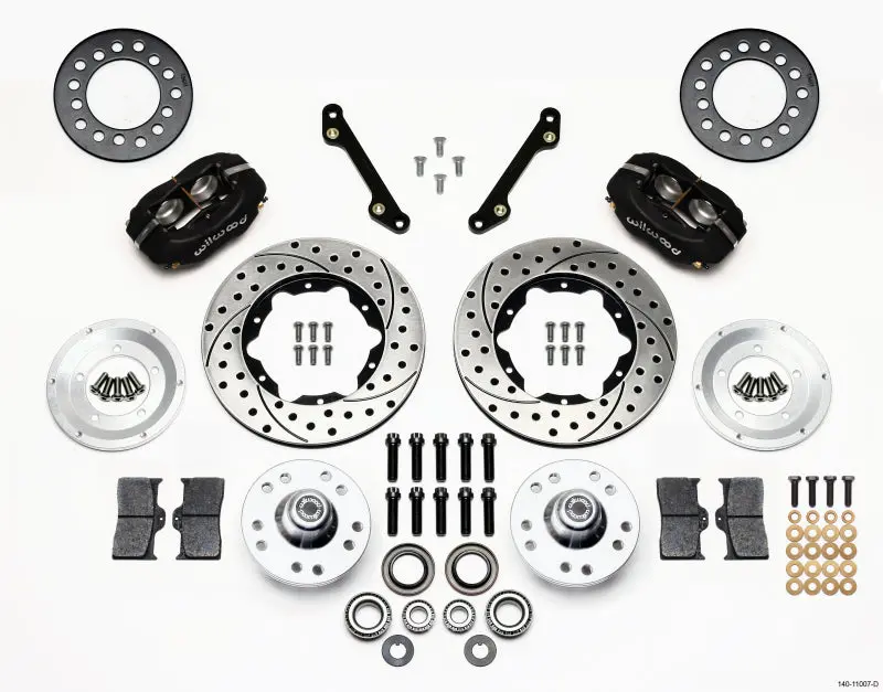 Wilwood Forged Dynalite Front Kit 11.00In Drilled 70-78 Camaro 1