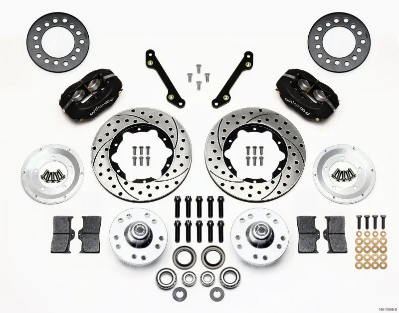 Wilwood Forged Dynalite Front Kit 11.00In Drilled 79-81 Camaro 1