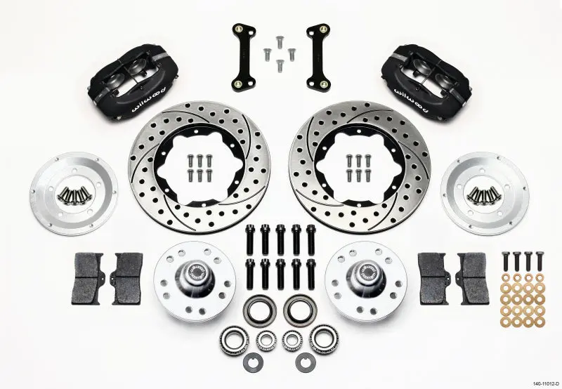 Wilwood Forged Dynalite Front Kit 11.00In Drilled 82-92 Camaro//Firebird 1