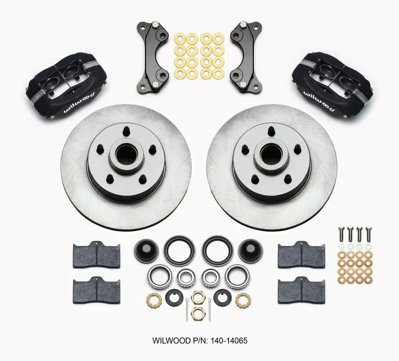 Wilwood Forged Dynalite Front Kit 11.03In 1 Pc Rotor&Hub Wwe Prospindle 1