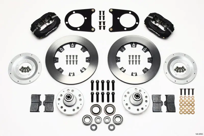 Wilwood Forged Dynalite Front Kit 12.19In 37-48 Ford Psgr. Car Spindle 1