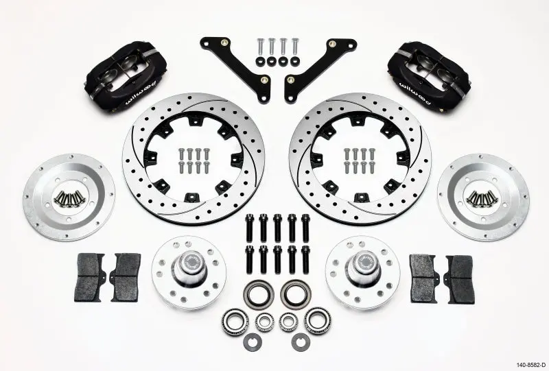 Wilwood Forged Dynalite Front Kit 12.19In Drilled 70-78 Camaro 1