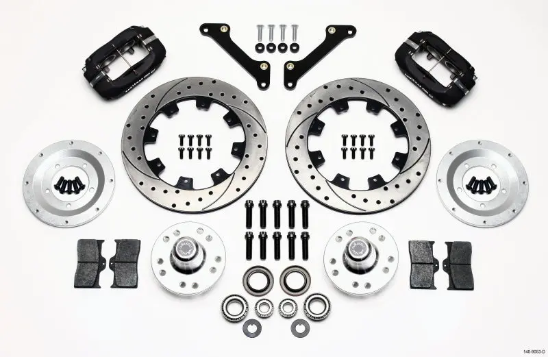 Wilwood Forged Dynalite Front Kit 12.19In Drilled 79-81 Camaro 1