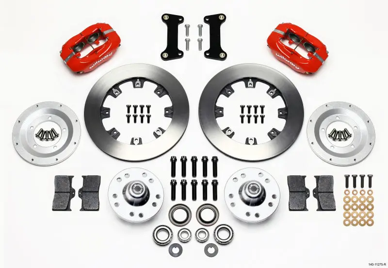 Wilwood Forged Dynalite Front Kit 12.19In Red 82-92 Camaro//Firebird 1