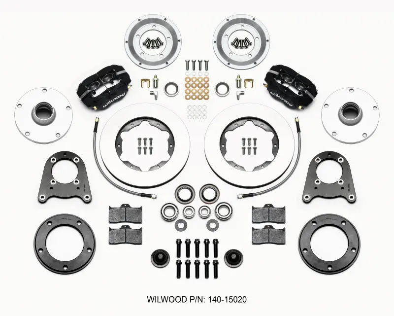 Wilwood Forged Dynalite-M Front Kit 10.75In 1950-1955 Mg-Td/Tf 1