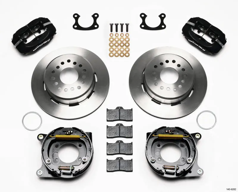 Wilwood Forged Dynalite P/S Park Brake Kit Small Ford 2.50In Offset 1