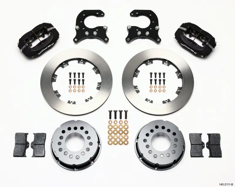 Wilwood Forged Dynalite P/S Rear Kit 58-64 Olds/Pontiac Ends 1