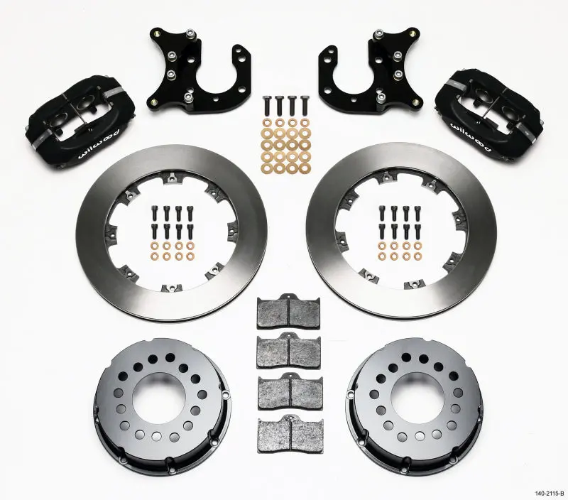 Wilwood Forged Dynalite P/S Rear Kit Big Ford 2.36In Offset 1