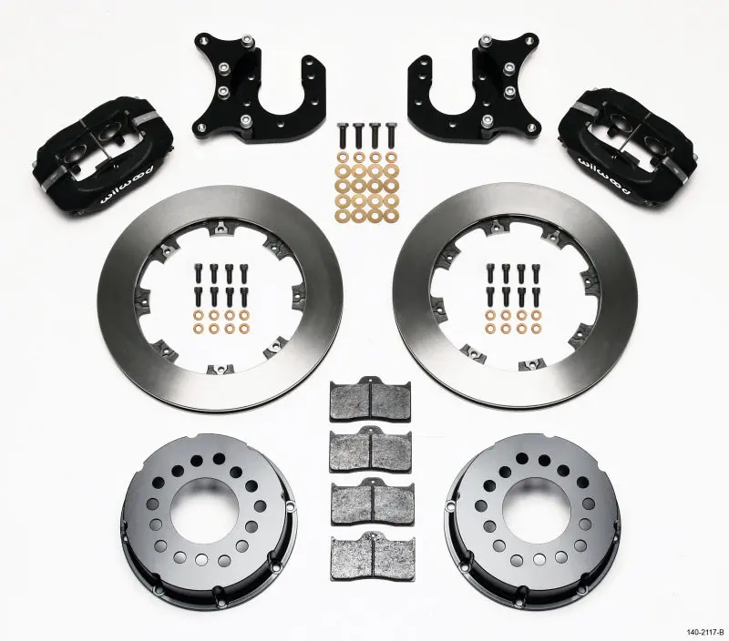 Wilwood Forged Dynalite P/S Rear Kit Mopar-Dana 2.36In Offset 1