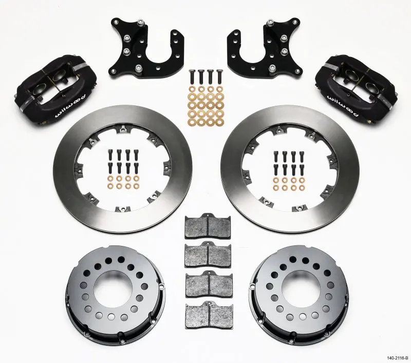 Wilwood Forged Dynalite P/S Rear Kit Mopar-Dana 2.72In Offset 1