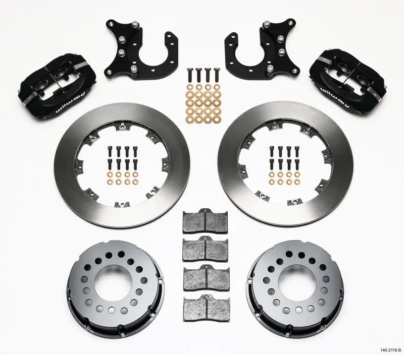 Wilwood Forged Dynalite P/S Rear Kit New Big Ford 2.50In Offset 1