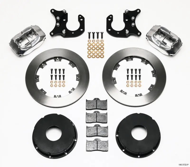 Wilwood Forged Dynalite P/S Rear Kit Polished Big Ford 2.36In Offset Currie Blank 1