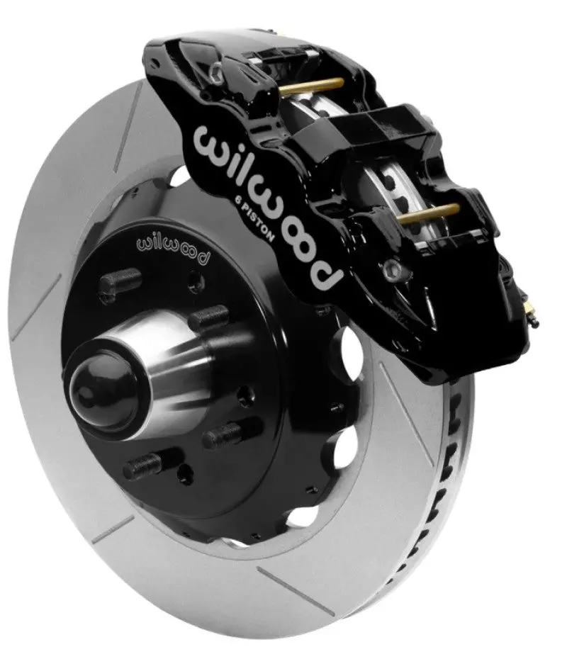 Wilwood Forged Narrow Superlite 6R Front Big Brake Kit 14.00In Rotors 67-86 C1500 - Black 1