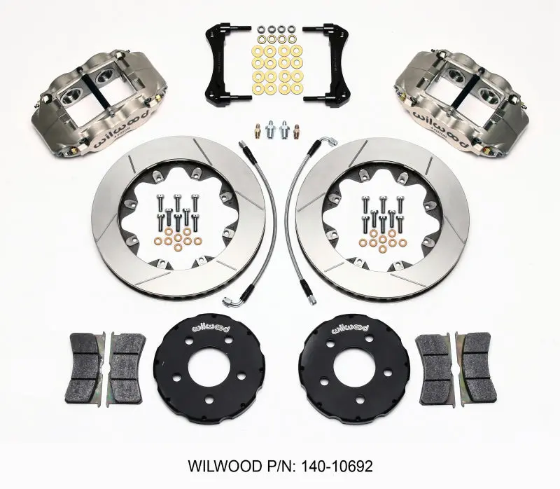 Wilwood Forged Superlite 4R St Bb Front Kit Road Race 94-04 Mustang 1
