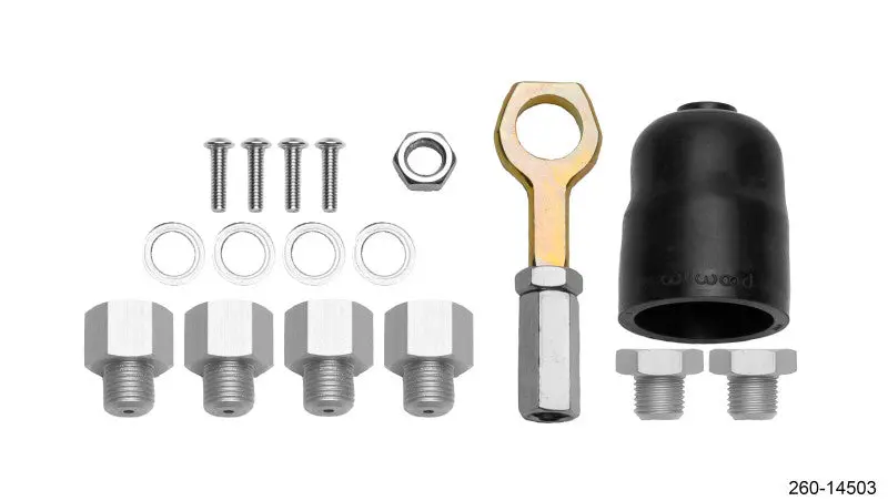 Wilwood Hardware Kit Tandem Master Cylinder - 7/8In & 15/16In Bore Mustang 1