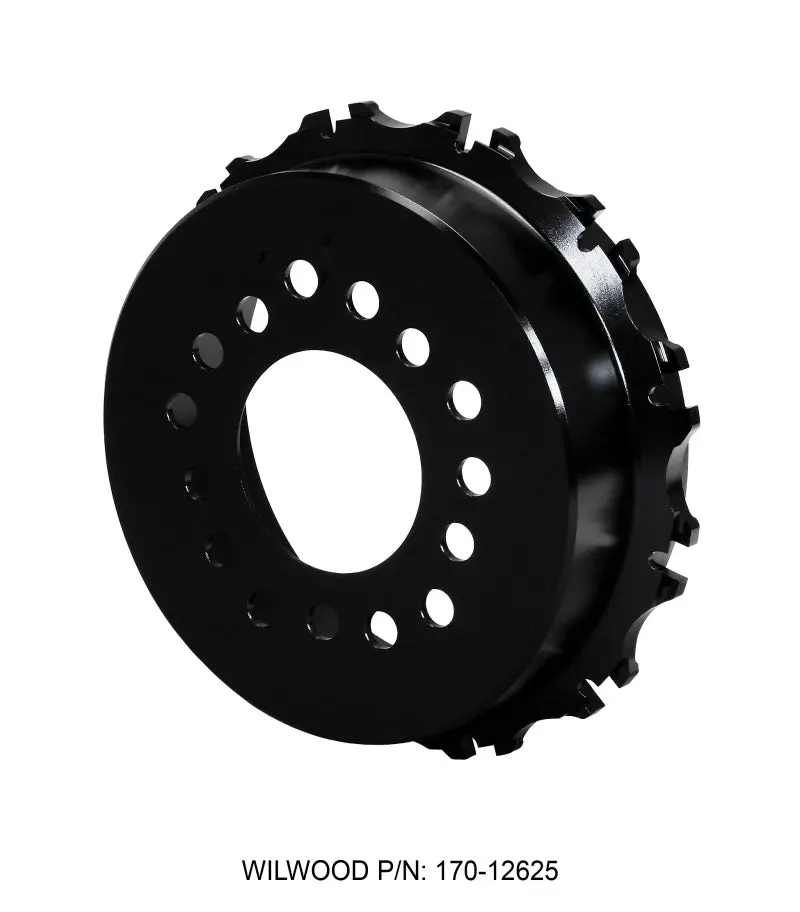 Wilwood Hat-Dynamic Park Brake 1.95In Offset Multi-5 Lug - 12 On 8.75In 1