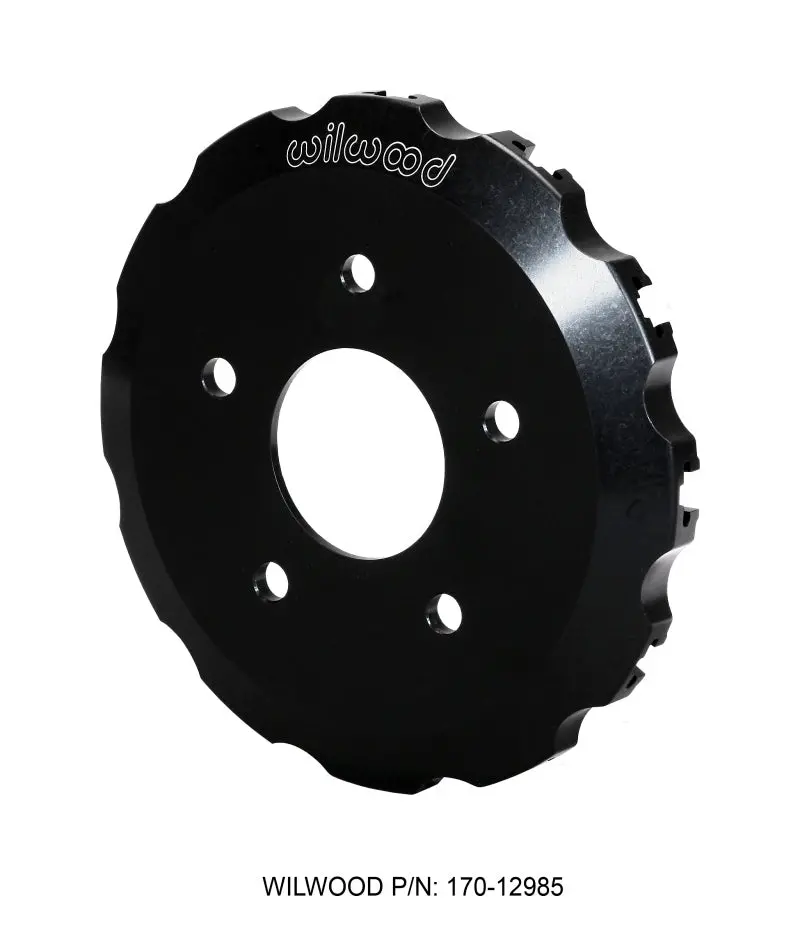 Wilwood Hat-Dynamic Rear .710In Offset Vette Race 5 X 4.75 - 12 On 8.75In 1