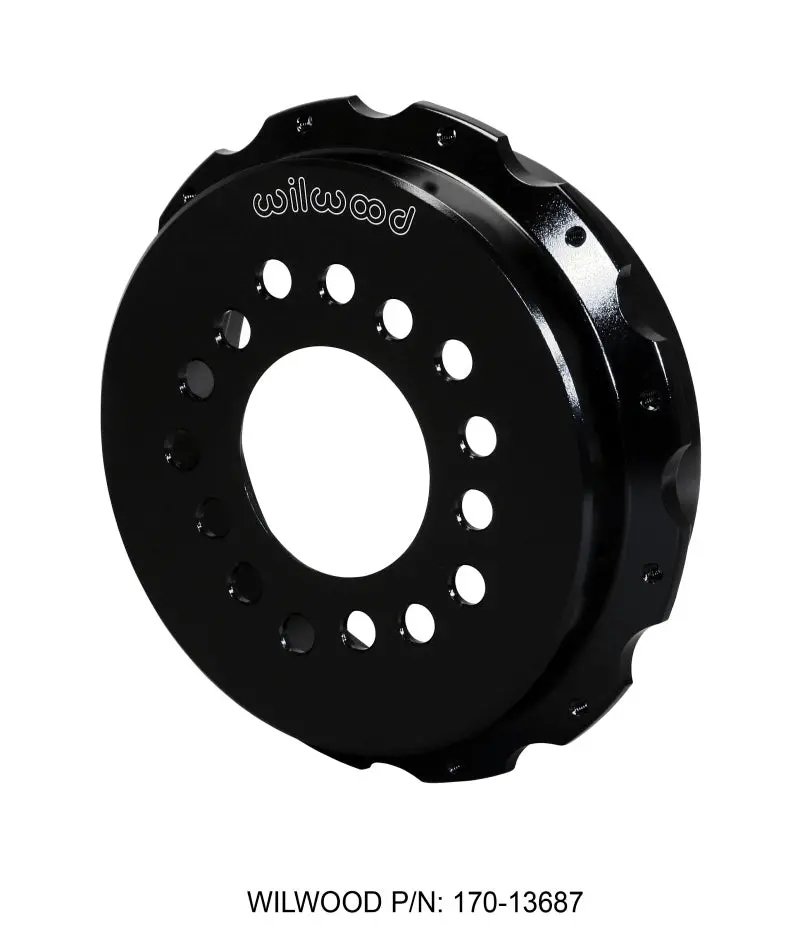 Wilwood Hat-Park Brake 1.25In Offset - Aluminum Multi-5 Lug - 12 On 8.75In 1