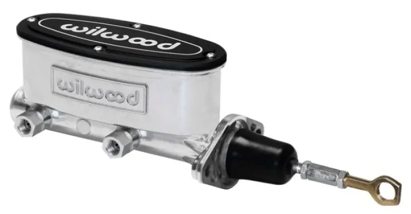 Wilwood High Volume Tandem M/C - 15/16In Bore Ball Burnished-W/Pushrod - Early Mustang 1