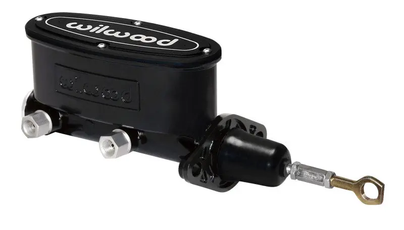 Wilwood High Volume Tandem M/C - 7/8In Bore Black-W/Pushrod - Early Mustang 1