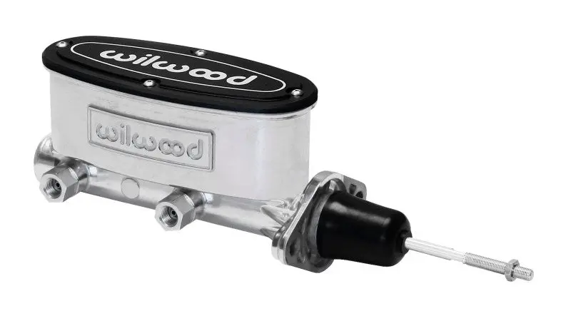 Wilwood High Volume Tandem Master Cylinder - 15/16In Bore Ball Burnished-W/Pushrod 1