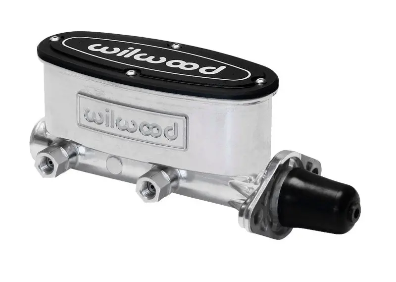 Wilwood High Volume Tandem Master Cylinder - 1In Bore Ball Burnished 1