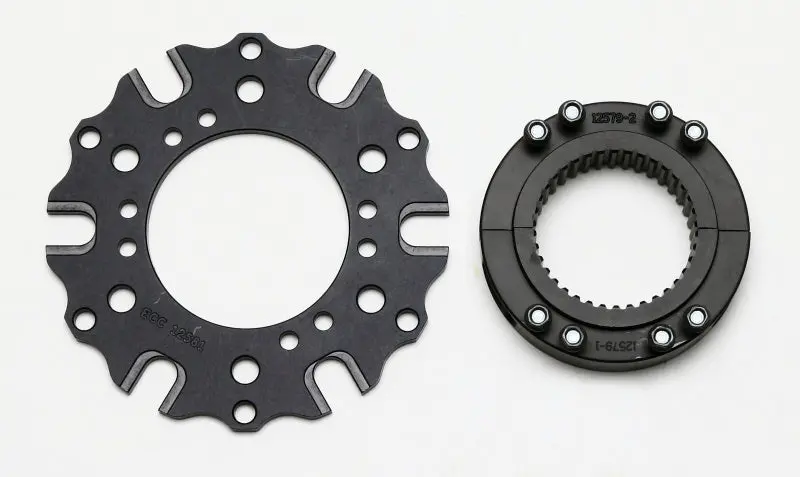 Wilwood Hub Kit-Splined Midget Axle Clamp-Dynamic 6 X 5.50 Bc W/ T-Nuts (Gen Ii) 1