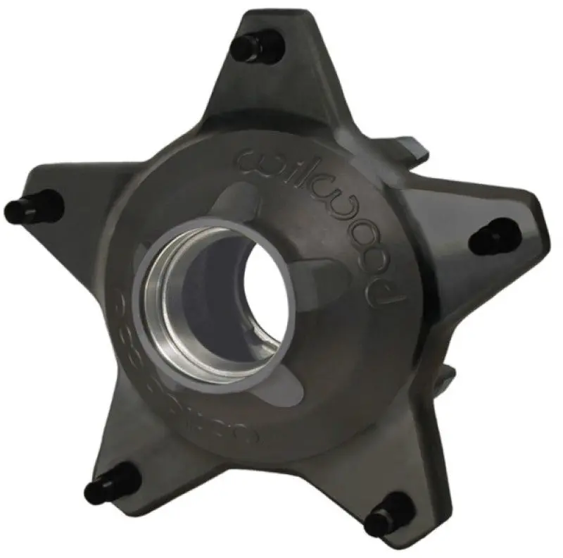 Wilwood Hub-Starlite 55 Front W/Snap-Cap Std. Offset 5/8 C Studs-Black 1