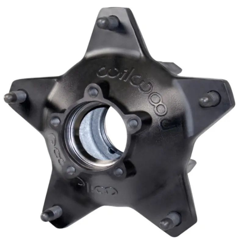 Wilwood Hub-Starlite 55 Rear - Standard Offset 5/8 C Studs-Black 1
