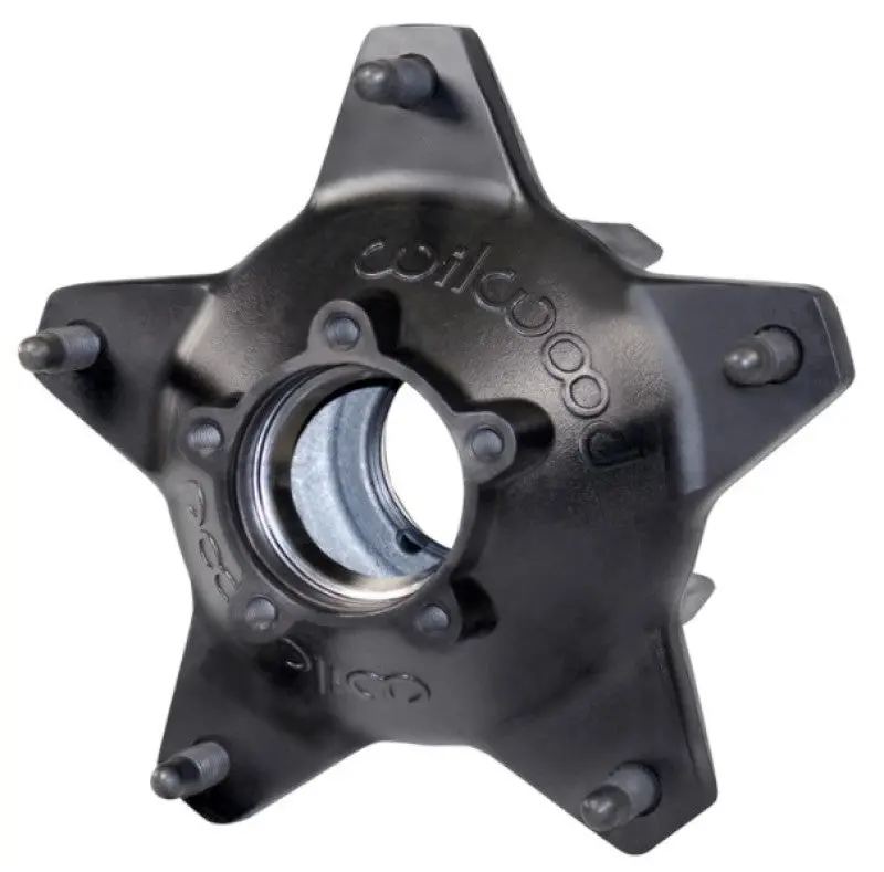 Wilwood Hub-Starlite 55 Rear - Standard Offset 5/8 C Studs-Drilled-Black-Less Races 1