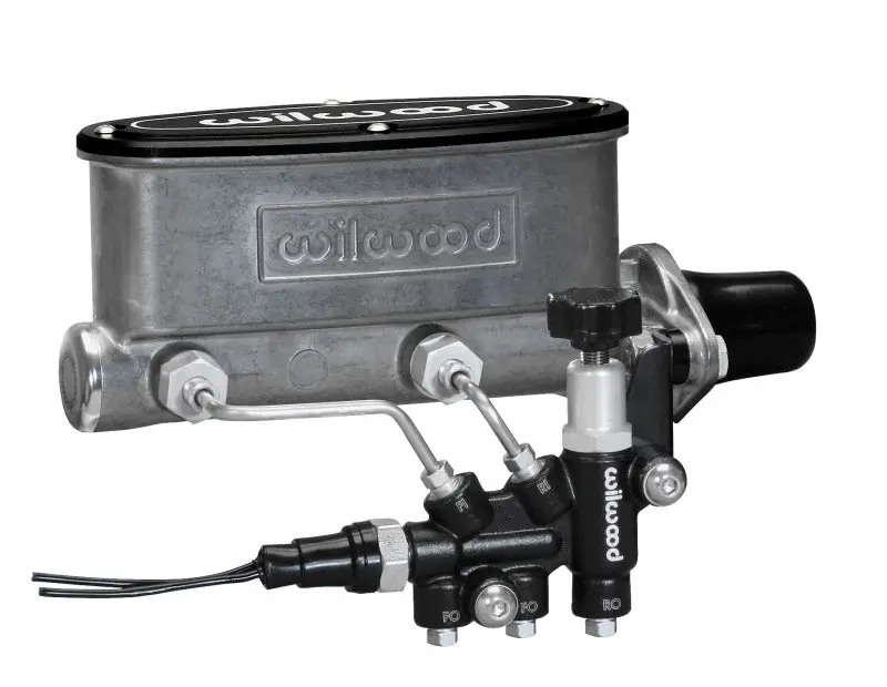 Wilwood Hv Tandem M/C Kit W L/H Bracket & Prop Valve - 1In Bore 2