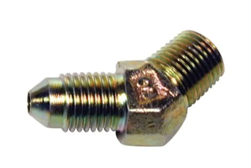 Wilwood Inlet Fitting - 1/8-27 Npt To -3 (45) 1
